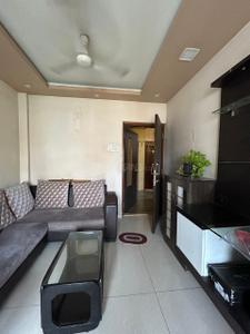 Hall Image of 790 Sq.ft 2 BHK Apartment / Flat for rent in Puraniks Kanchan Pushp Society, Kasarvadavali Thane for Rs. 30000