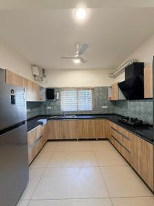 Kitchen Image of 2100 Sq.ft 3 BHK Apartment / Flat for rent in Aradhya Shri Bharat Vatika, Adarsh Gram Rishikesh for Rs. 55000