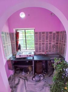 Kitchen Image of 1100 Sq.ft 3 BHK Apartment / Flat for sale in Paschim Putiary Kolkata for Rs. 3500000