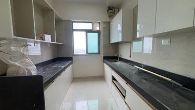 Kitchen Image of 1050 Sq.ft 2 BHK Apartment / Flat for rent in Sheth Auris Serenity Tower 3, Malad West Mumbai for Rs. 88000