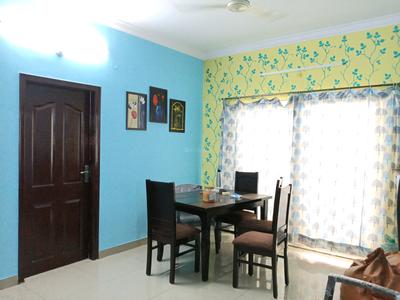 Dining Area Image of 1680 Sq.ft 3 BHK Apartment / Flat for sale in Blue Lotus Apartment, Kadubeesanahalli Bengaluru for Rs. 14000000