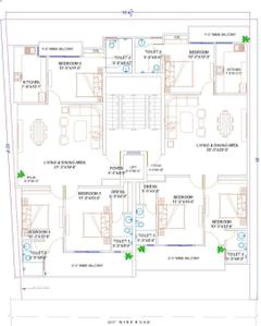 Image of 2150 Sq.ft 3 BHK Apartment / Flat for sale in EC Road, Dehradun for Rs. 20000000