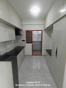 Kitchen Image of 1495 Sq.ft 3 BHK Apartment / Flat for rent in Sampigehalli Bengaluru for Rs. 30000