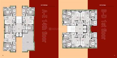 Image of 2070 Sq.ft 3 BHK Apartment / Flat for sale in Nirman Sahvas, Adalaj, Gandhinagar for Rs. 8500000