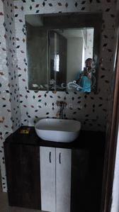 Bathroom Image of 1200 Sq.ft 2 BHK Apartment / Flat for rent in Chala Vapi for Rs. 16000