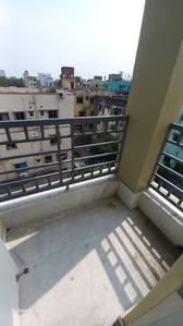 Balcony Image of 923 Sq.ft 3 BHK Apartment / Flat for sale in Beliaghata Kolkata for Rs. 6500000