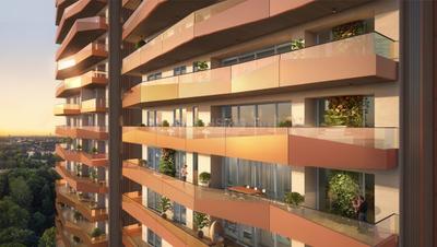 Balcony Image of 6500 Sq.ft 4 BHK Apartment / Flat for sale in Sri Aditya Vantage, Manchirevula Hyderabad for Rs. 58500000