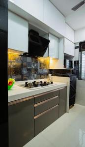 Kitchen Image of 780 Sq.ft 1 BHK Apartment / Flat for sale in Sethia Kalpavruksh Heights, Kandivali West Mumbai for Rs. 13500000