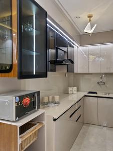Kitchen Image of 765 Sq.ft 3 BHK Apartment / Flat for sale in Vikram Builder Floors by Vikram Properties And Builder, Dwarka Mor New Delhi for Rs. 5300000