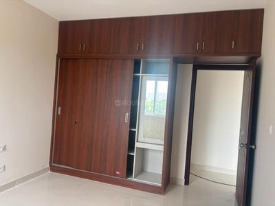 Bedroom Image of 1680 Sq.ft 3 BHK Apartment / Flat for rent in SJR Blue Waters, Parappana Agrahara Bengaluru for Rs. 70000