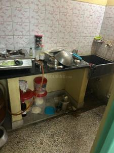 Kitchen Image of 420 Sq.ft 1 BHK Apartment / Flat for sale in Garfa Kolkata for Rs. 2200000