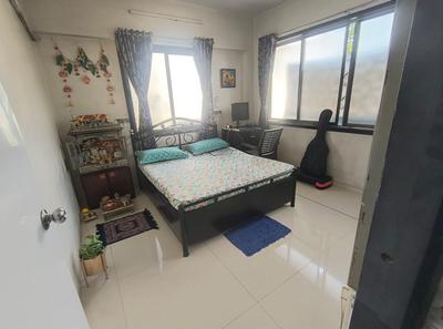 Bedroom Image of 1000 Sq.ft 2 BHK Apartment / Flat for sale in Arjun CHS, Kopar Khairane Navi Mumbai for Rs. 10000000