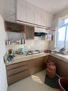 Kitchen Image of 1165 Sq.ft 3 BHK Apartment / Flat for rent in Oro Elements, Jankipuram Lucknow for Rs. 27000
