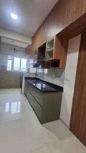 Kitchen Image of 1655 Sq.ft 3 BHK Apartment / Flat for rent in L And T LTCEL Raintree Boulevard CL1, Sahakara Nagar Bengaluru for Rs. 78000