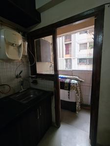 Kitchen Image of 646 Sq.ft 1 BHK Apartment / Flat for rent in Applewoods Satyesh Residency, Shela Ahmedabad for Rs. 19000