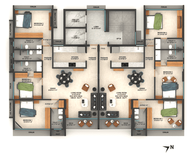 Image of 1286 Sq.ft 3 BHK Apartment / Flat for sale in Matunga East, Mumbai for Rs. 65000000