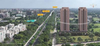 Image of 2745 Sq.ft 3 BHK Apartment / Flat for sale in Kudasan, Gandhinagar for Rs. 13115000