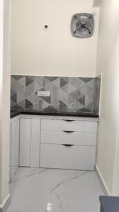 Kitchen Image of 600 Sq.ft 1 BHK Apartment / Flat for rent in Kondapur Hyderabad for Rs. 29800
