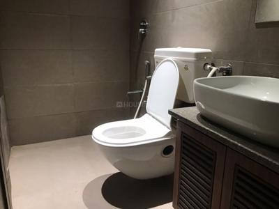 Bathroom Image of 1250 Sq.ft 3 BHK Apartment / Flat for rent in Vaishno Devi Circle Ahmedabad for Rs. 33000
