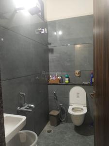 Bathroom Image of 600 Sq.ft 1 BHK Apartment / Flat for rent in Scheme No 140 Indore for Rs. 16000