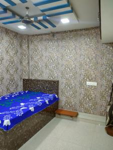 Bedroom Image of 1000 Sq.ft 2.5 BHK Builder Floor for rent in Vijay Nagar Indore for Rs. 28000