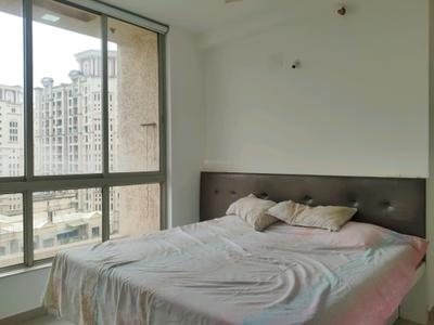 Bedroom Image of 550 Sq.ft 1 BHK Apartment / Flat for rent in Kasarvadavali Thane for Rs. 22000
