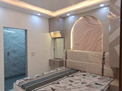 Bedroom Image of 900 Sq.ft 3 BHK Builder Floor for rent in Dwarka Mor New Delhi for Rs. 32000