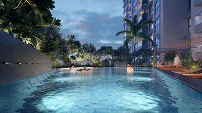 Image of 1100 Sq.ft 2 BHK Apartment / Flat for sale in Kaavyaratna Reva, Gujarat International Finance Tec City, Gandhinagar for Rs. 10000000