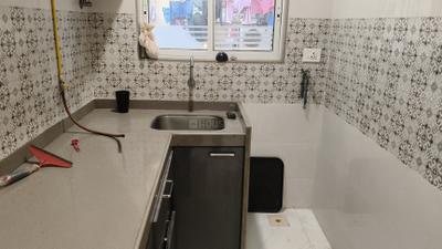 Kitchen Image of 325 Sq.ft 1 BHK Apartment / Flat for rent in HS Samarpan, Ghatkopar East Mumbai for Rs. 37000