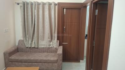Living Room Image of 540 Sq.ft 1 BHK Apartment / Flat for rent in BTM Layout Bengaluru for Rs. 26000