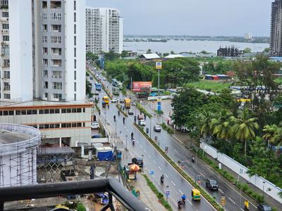 Balcony Image of 1700 Sq.ft 3 BHK Apartment / Flat for sale in ABAD Marine Plaza, Marine Drive Kochi for Rs. 16000000
