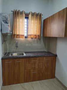 Kitchen Image of 531 Sq.ft 1 RK Apartment / Flat for rent in Vijay Nagar Indore for Rs. 13500