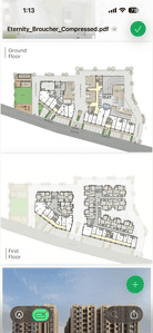 Image of 1050 Sq.ft 2 BHK Apartment / Flat for sale in Sankalp Eternity, Shahibaug, Ahmedabad for Rs. 5100000