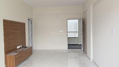 Living Room Image of 650 Sq.ft 1 BHK Apartment / Flat for rent in Kaggadasapura Bengaluru for Rs. 30000