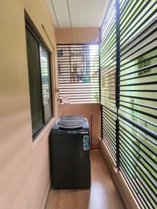 Drying Area Image of 1200 Sq.ft 2 BHK Builder Floor for rent in Sahakara Nagar Bengaluru for Rs. 30000