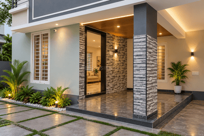 Living Room Image of 2001 Sq.ft 3 BHK Independent House for sale in Shoranur Palakkad for Rs. 8950000
