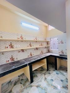 Kitchen Image of 999 Sq.ft 3 BHK Independent House for sale in Chandrayangutta Hyderabad for Rs. 5000000