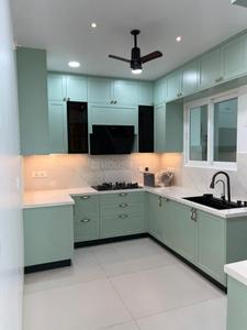 Kitchen Image of 1920 Sq.ft 3 BHK Apartment / Flat for sale in Jayabheri The Nirvana, Gachibowli Hyderabad for Rs. 24900000