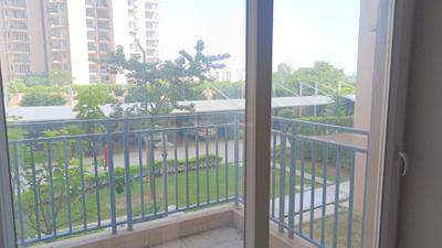 Balcony Image of 1750 Sq.ft 3 BHK Apartment / Flat for rent in Orris Greenopolis, Sector 89 Gurgaon for Rs. 33000