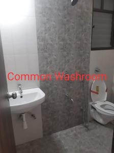 Bathroom Image of 700 Sq.ft 2 BHK Apartment / Flat for rent in Kanifnath Archana Paradise, Mohammed Wadi Pune for Rs. 25000