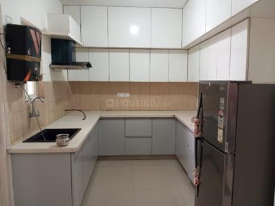 Kitchen Image of 1250 Sq.ft 2 BHK Apartment / Flat for sale in Keerthi Royal Palms Phase I  by Keerthi Constructions, Electronic City Bengaluru for Rs. 12600000
