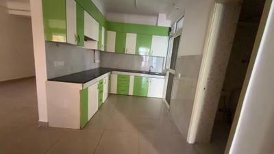 Kitchen Image of 1505 Sq.ft 3 BHK Apartment / Flat for sale in Gaurs Gaur Global Village, Crossings Republik Ghaziabad for Rs. 12000000