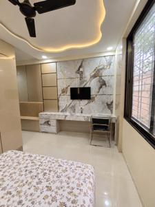 Bedroom Image of 350 Sq.ft 1 RK Apartment / Flat for rent in Yashcon Neon, Viman Nagar Pune for Rs. 31000