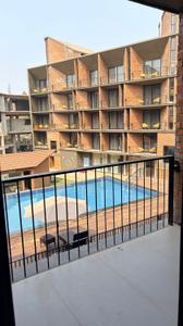 Balcony Image of 592 Sq.ft 1 BHK Apartment / Flat for sale in Panjim Goa for Rs. 7500000