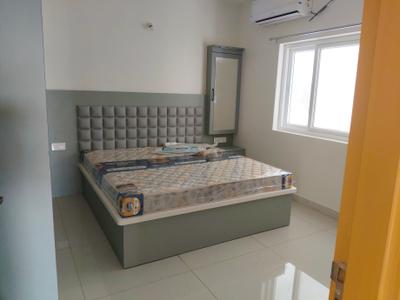 Bedroom Image of 1979 Sq.ft 3 BHK Apartment / Flat for rent in Spectra, Financial District Hyderabad for Rs. 80000