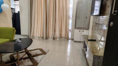 Living Room Image of 650 Sq.ft 1 BHK Apartment / Flat for rent in Unnati Gagan Cefiro, Undri Pune for Rs. 17500