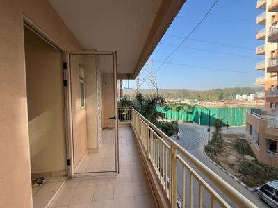 Balcony Image of 1090 Sq.ft 2 BHK Apartment / Flat for rent in Windlass River Valley, Kuwan Wala Dehradun for Rs. 15000