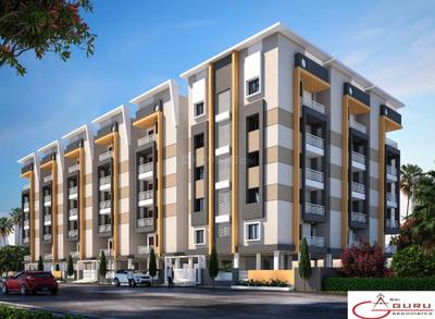 Image of 1150 Sq.ft 2 BHK Apartment / Flat for sale in Miyapur, Hyderabad for Rs. 6799999