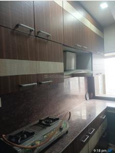 Kitchen Image of 1001 Sq.ft 3 BHK Apartment / Flat for sale in Baguiati Kolkata for Rs. 3500000