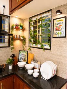 Bathroom Image of 1200 Sq.ft 2 BHK Apartment / Flat for rent in L I G Colony Indore for Rs. 21000